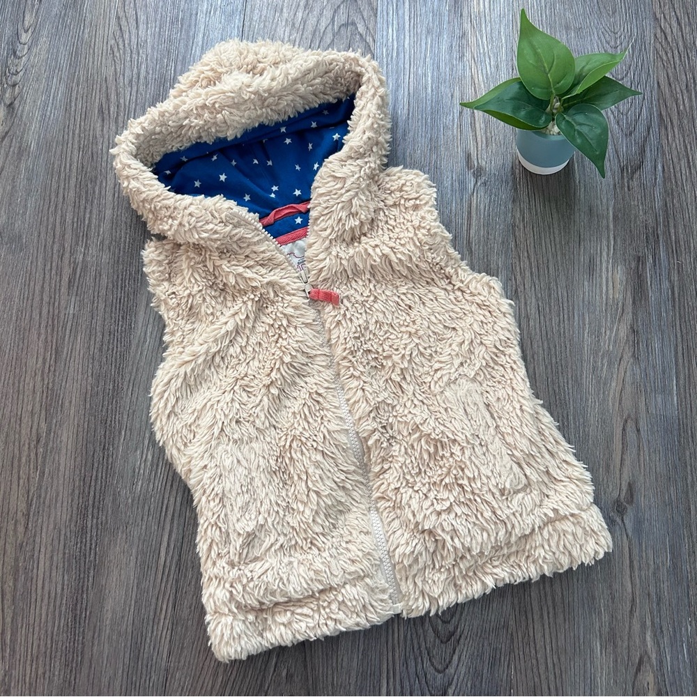 Mini Boden Fur Vest size 5-6y